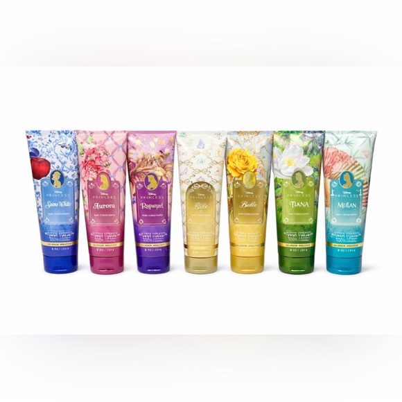 Bath & Body Works Other - Bath & Body Works Disney Princess Ultimate Hydration Body Cream Collection